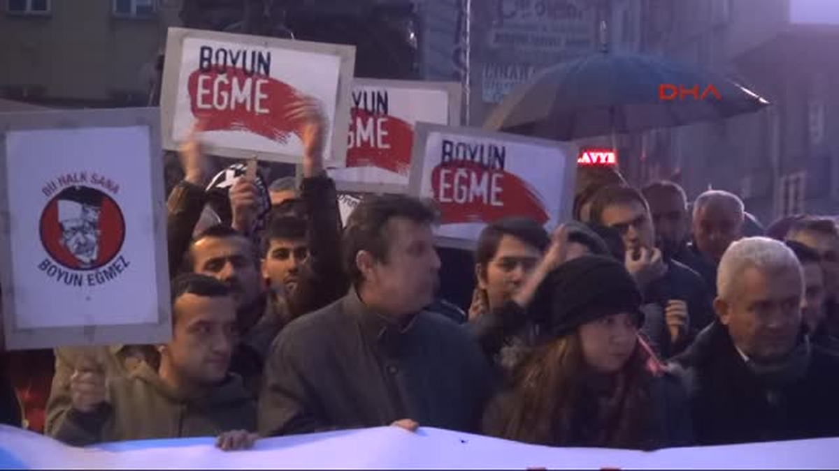 Zonguldak\'ta Ses Kaydı Protestosu