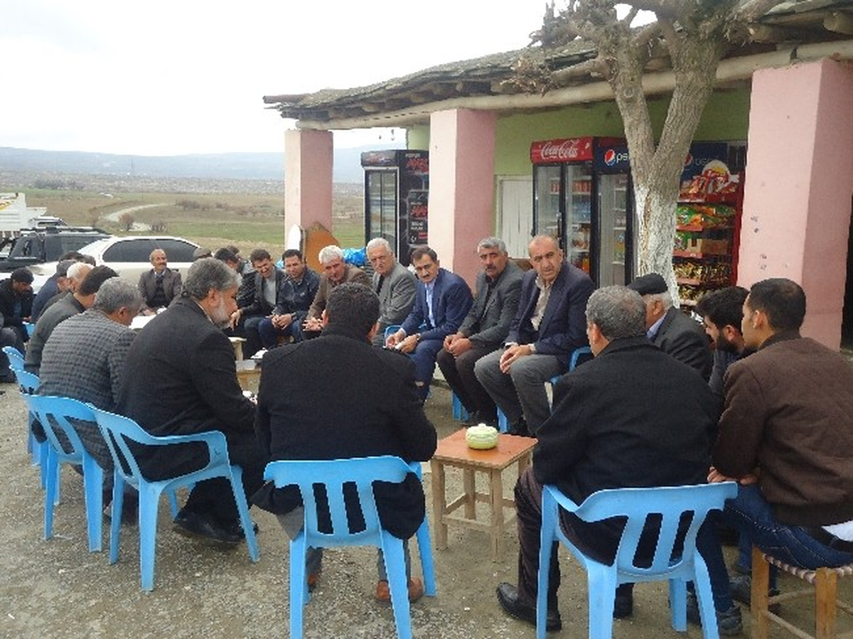 AK Parti Kulp Belediye Başkan Adayı Özgen\'den Konuklu Köyüne Ziyaret