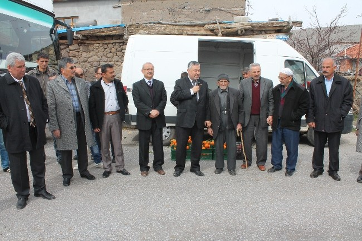 AK Parti\'nin Akören ve Güneysınır\'da Seçim Çalışmaları