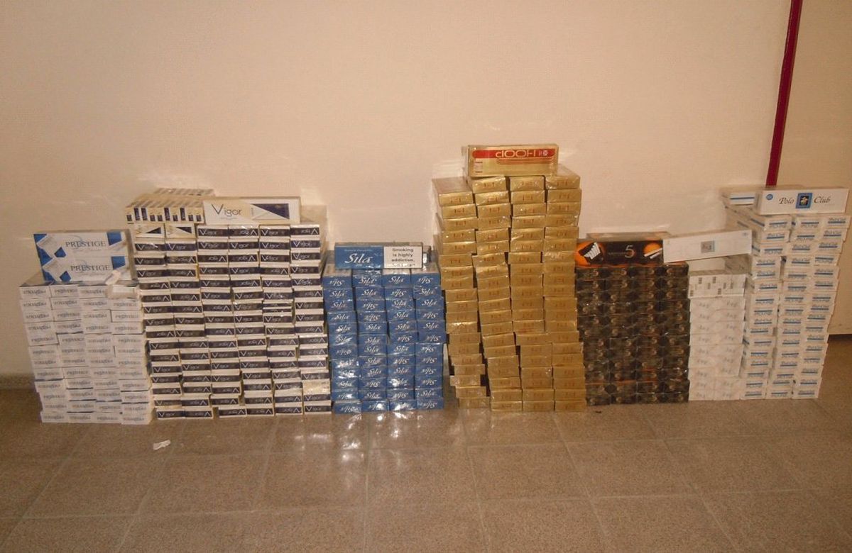 Alanya\'da Kaçak Sigara Operasyonu