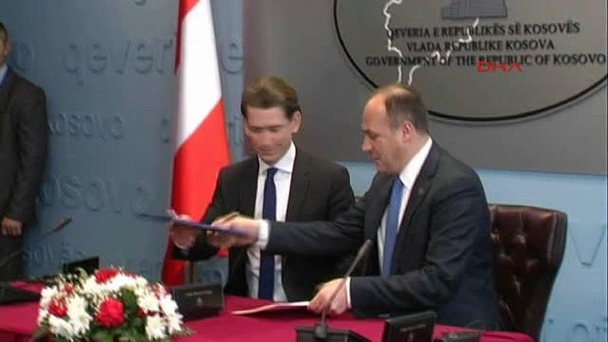 Avusturya\'dan Kosova\'ya Destek