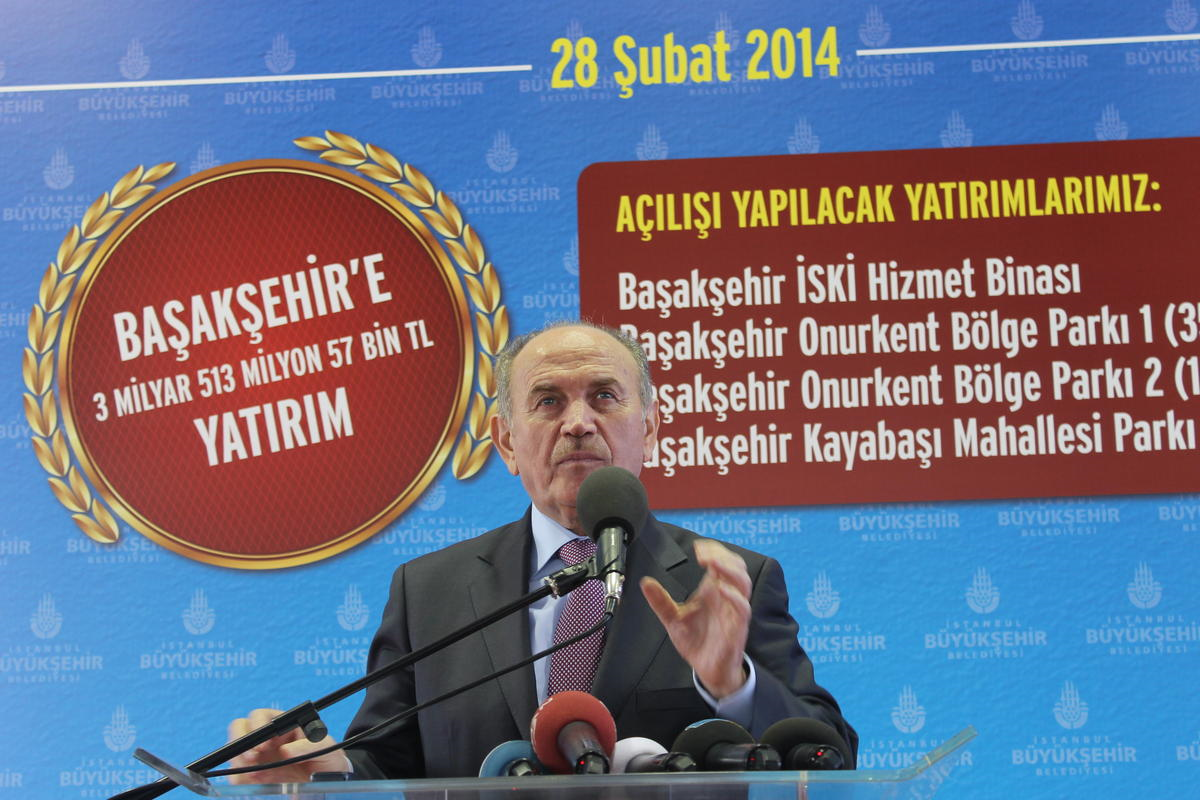 Başakşehir\'e Yapılan Yatırım ve Hizmetlerin Toplu Açılış Töreni