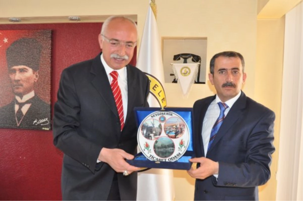 Seydişehir Belediye Başkanı Çat\'a Teşekkür Ziyareti
