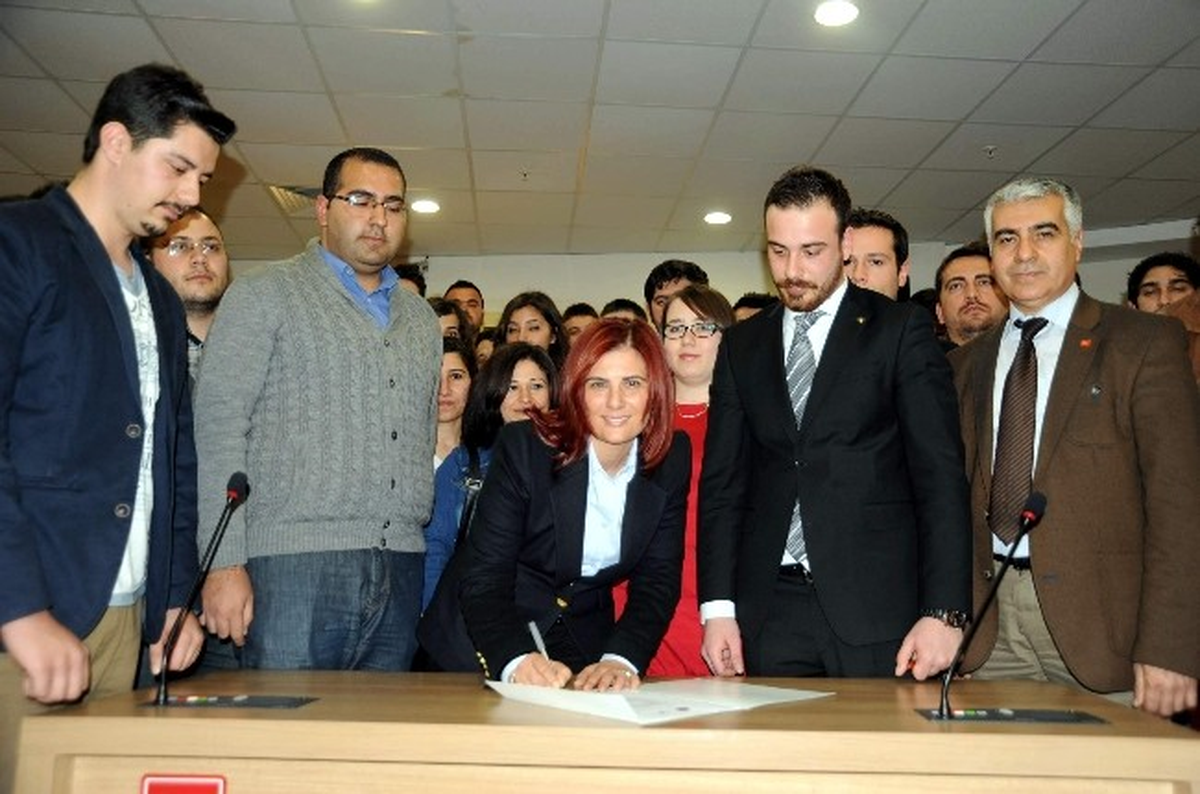 Başkan Çerçioğlu, Gençlerle Protokol İmzaladı