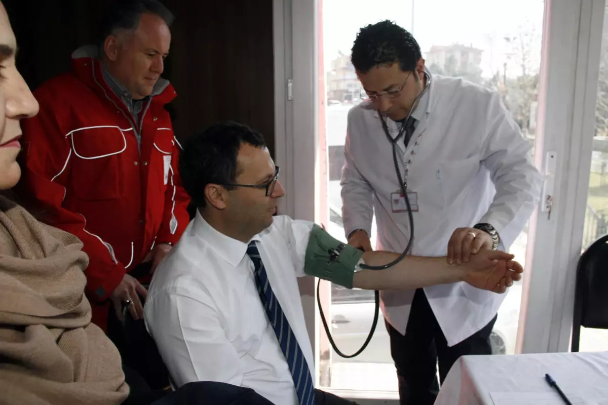 Beypazarı'nda 450 Ünite Kan Bağışı