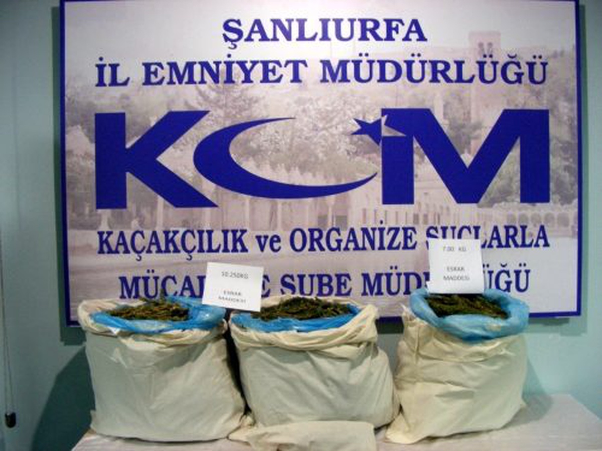 Şanlıurfa\'da Uyuşturucu ve Kaçakçılık Operasyonu