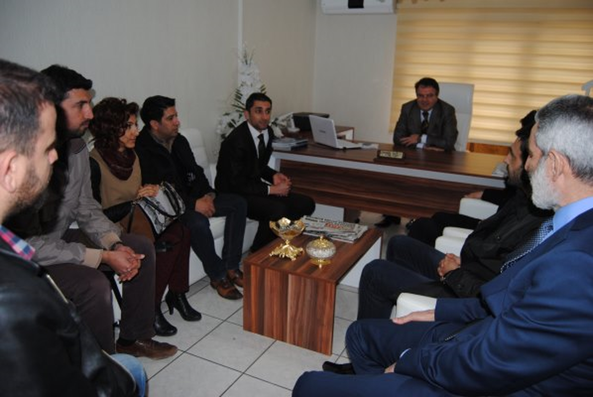 Genç Elazığlılar Derneği Elazığ Basın ve Medya Cemiyetini Ziyaret Etti