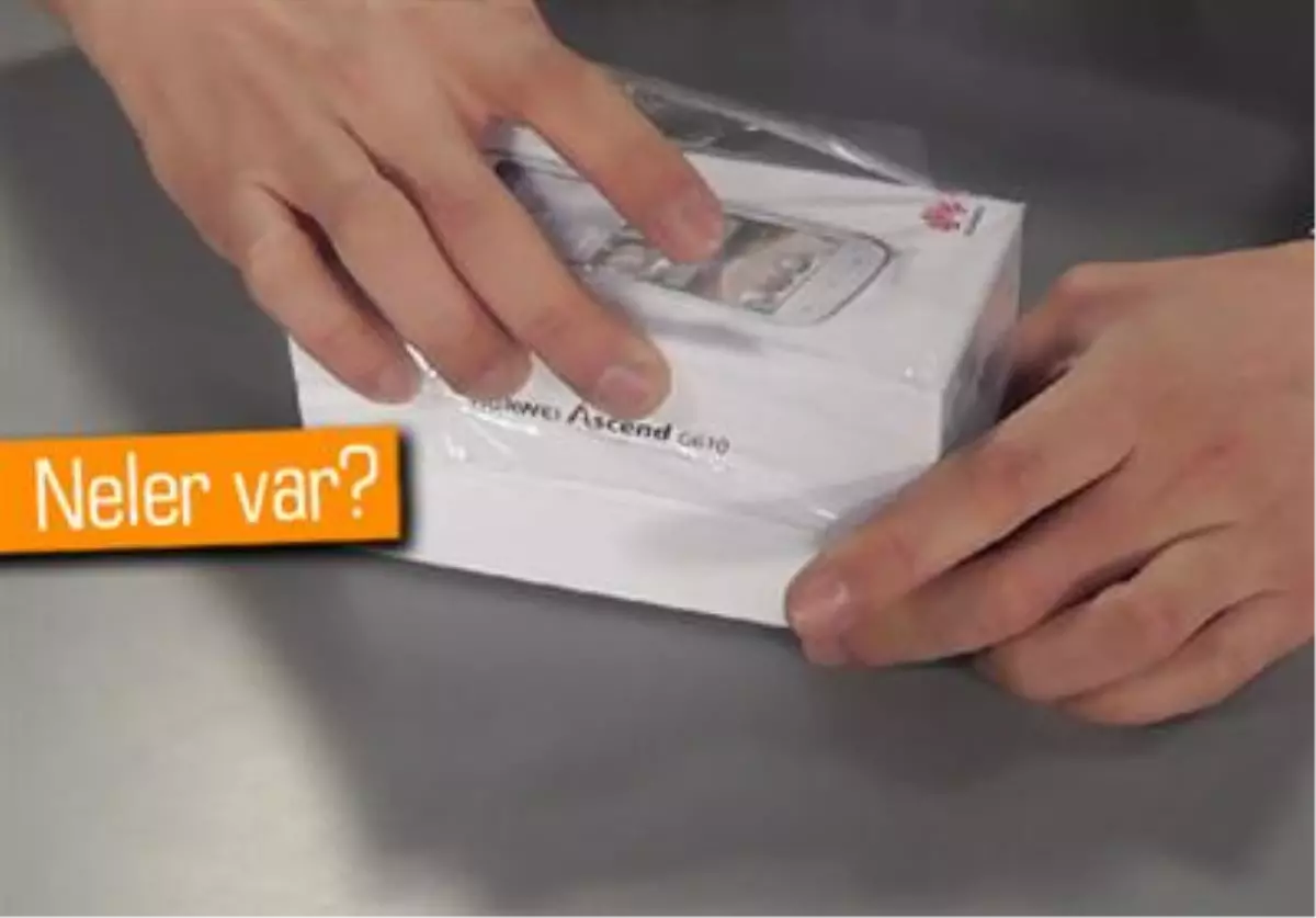 Huawei Ascend G610 Kutu Açılışı (Unboxing)