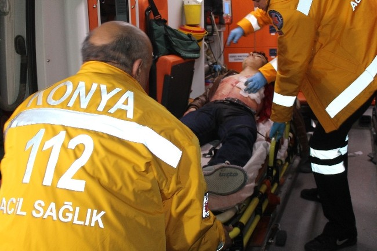 Konya\'da Komşular Arası Kavga Kanlı Bitti