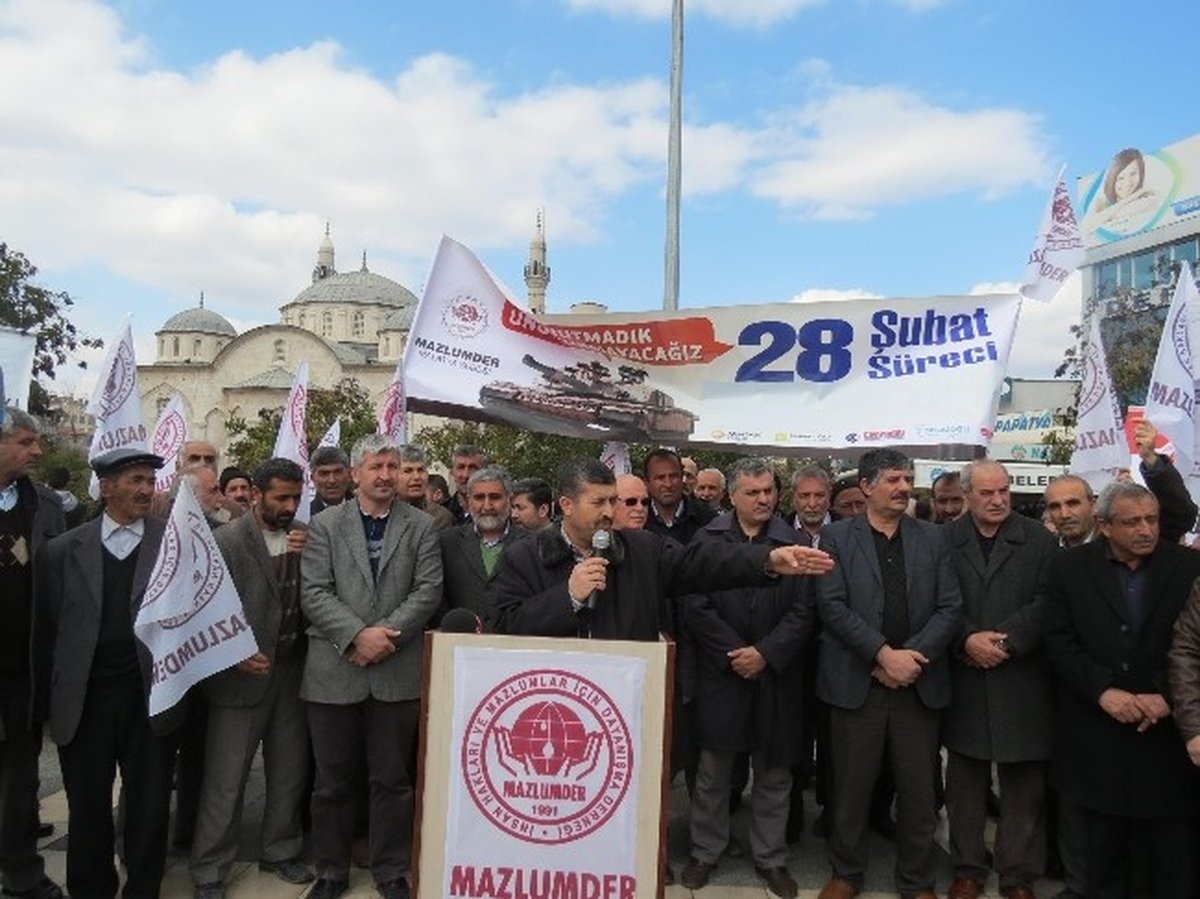 Mazlumder\'den 28 Şubat Tepkisi