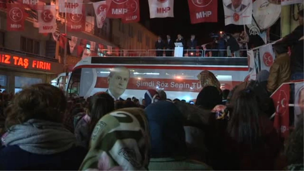 MHP Genel Başkanı Bahçeli, Burdur\'da