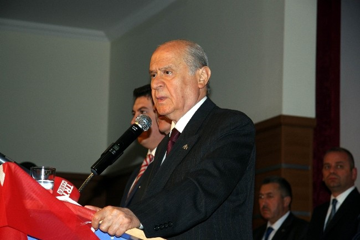 MHP Genel Başkanı Bahçeli Burdur\'da