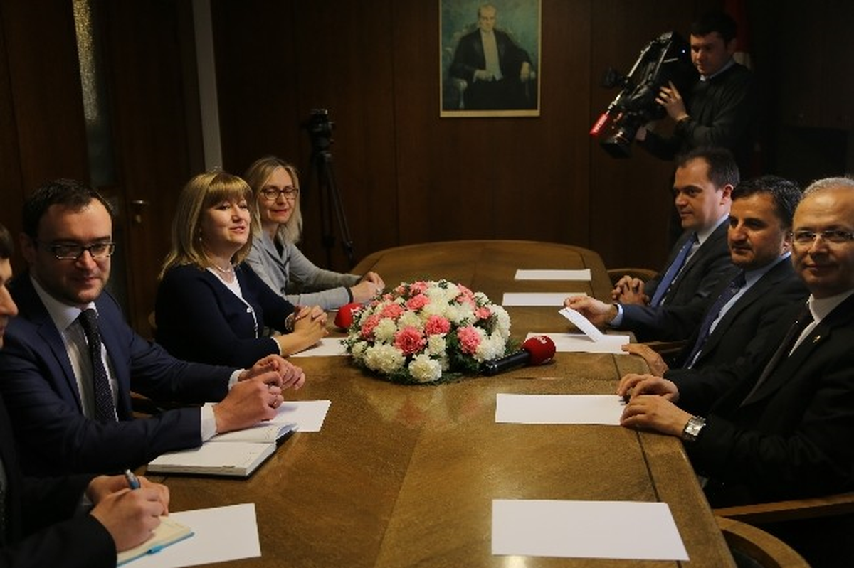Moldova Cumhuriyeti Gökoğuz Yeri Halk Meclisi Eski Başkanı, TBMM\'de Ağırlandı