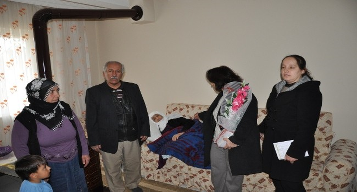 Nazilli\'de 90 Günde 16 Hasta Ziyaret Edildi