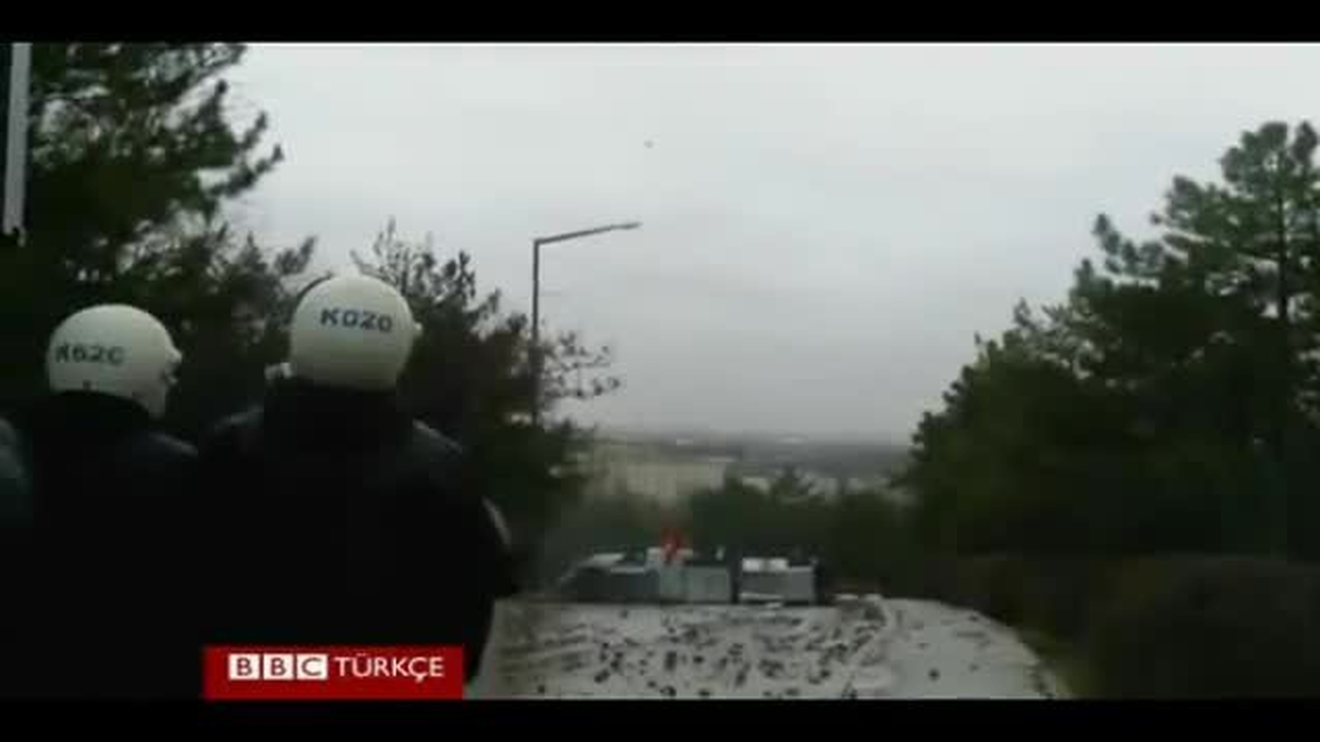 ODTÜ\'de Erdoğan Protestosu
