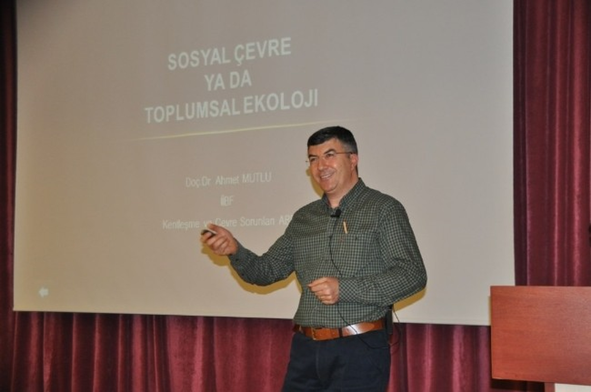 OMÜ\'de Sosyal Çevre ya da Toplumsal Ekoloji Konferansı