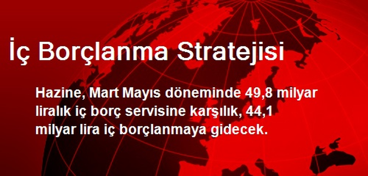 İç Borçlanma Stratejisi