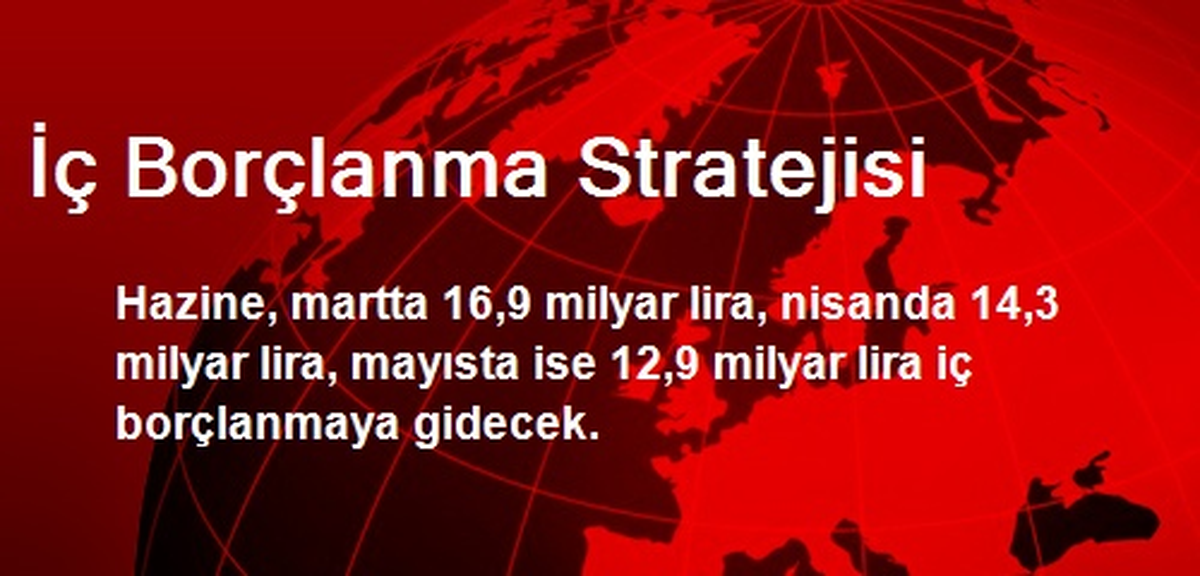İç Borçlanma Stratejisi