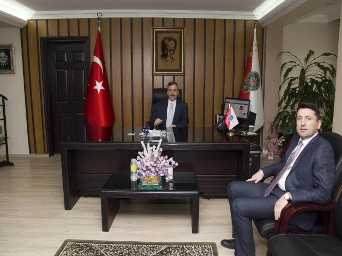 Pınarhisar Kaymakamı Demiryürek\'ten Emniyet\'e Ziyaret