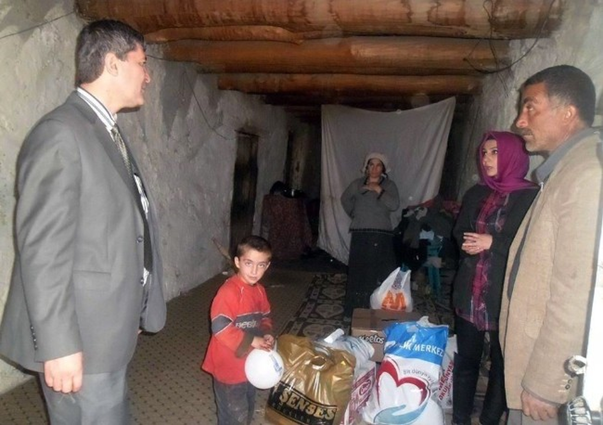 Sason Emniyet Amiri Erkuni\'den Engelli Kardeşlere Ziyaret