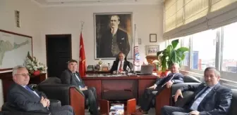 Tekirdağ Belde Belediyeleri Başkanlarından Tekirdağ Belediye Başkanına Ziyaret