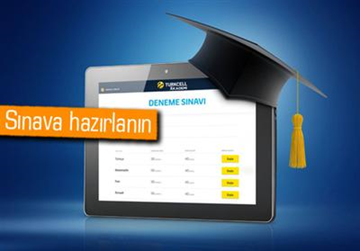 Turkcell\'den Ücretsiz Ygs Deneme Sınavı