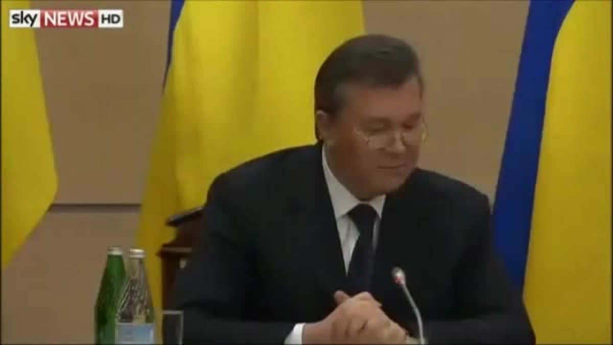 Yanukoviç: Ukrayna\'nın Geleceği İçin Savaşmaya Devam Edeceğim