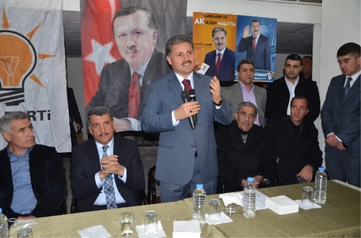 Ak Parti, Kernek\'te Seçim Çalışması Yaptı