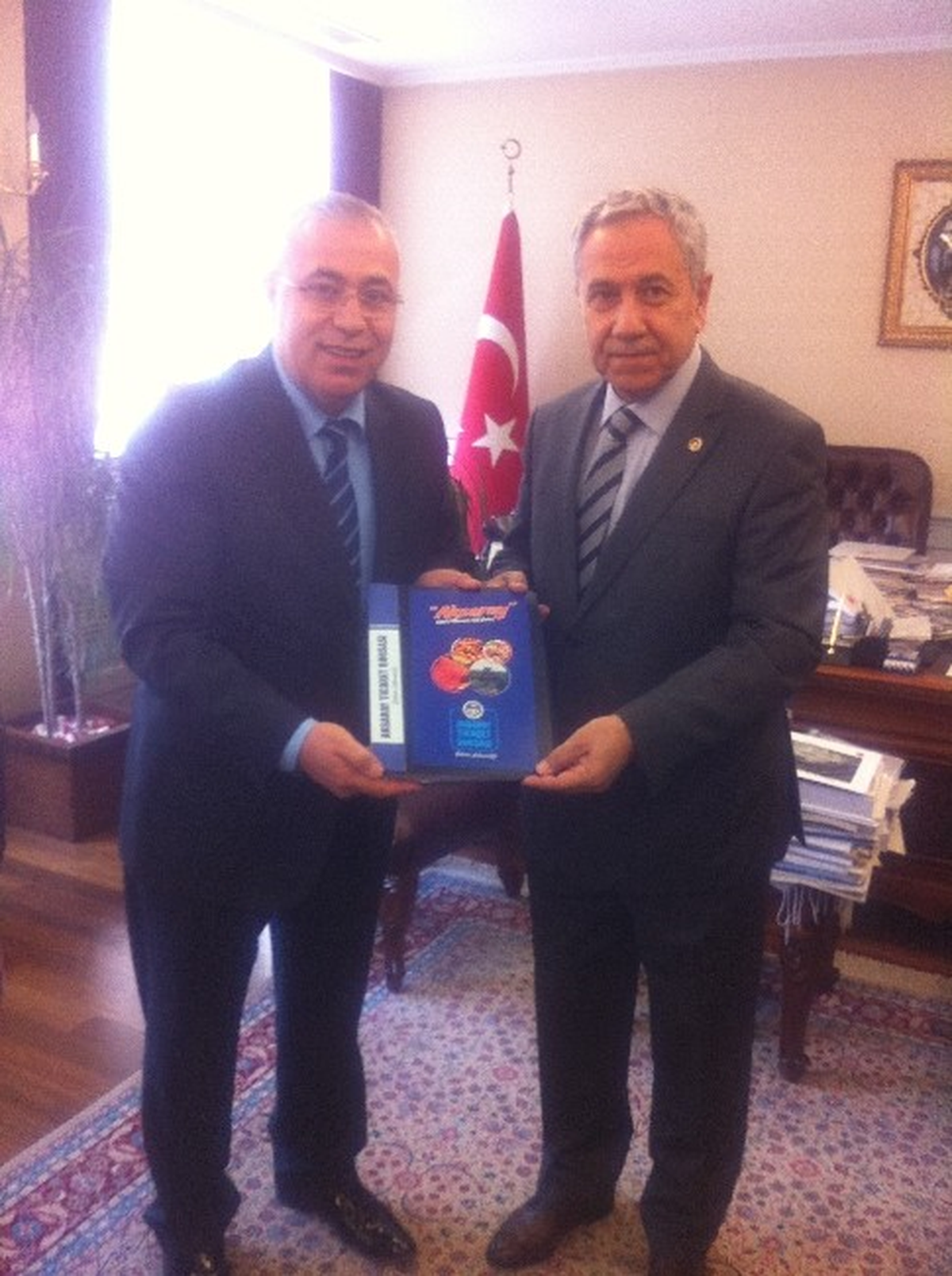 Aksaray\'ın Su Projesi Arınç\'a İletildi