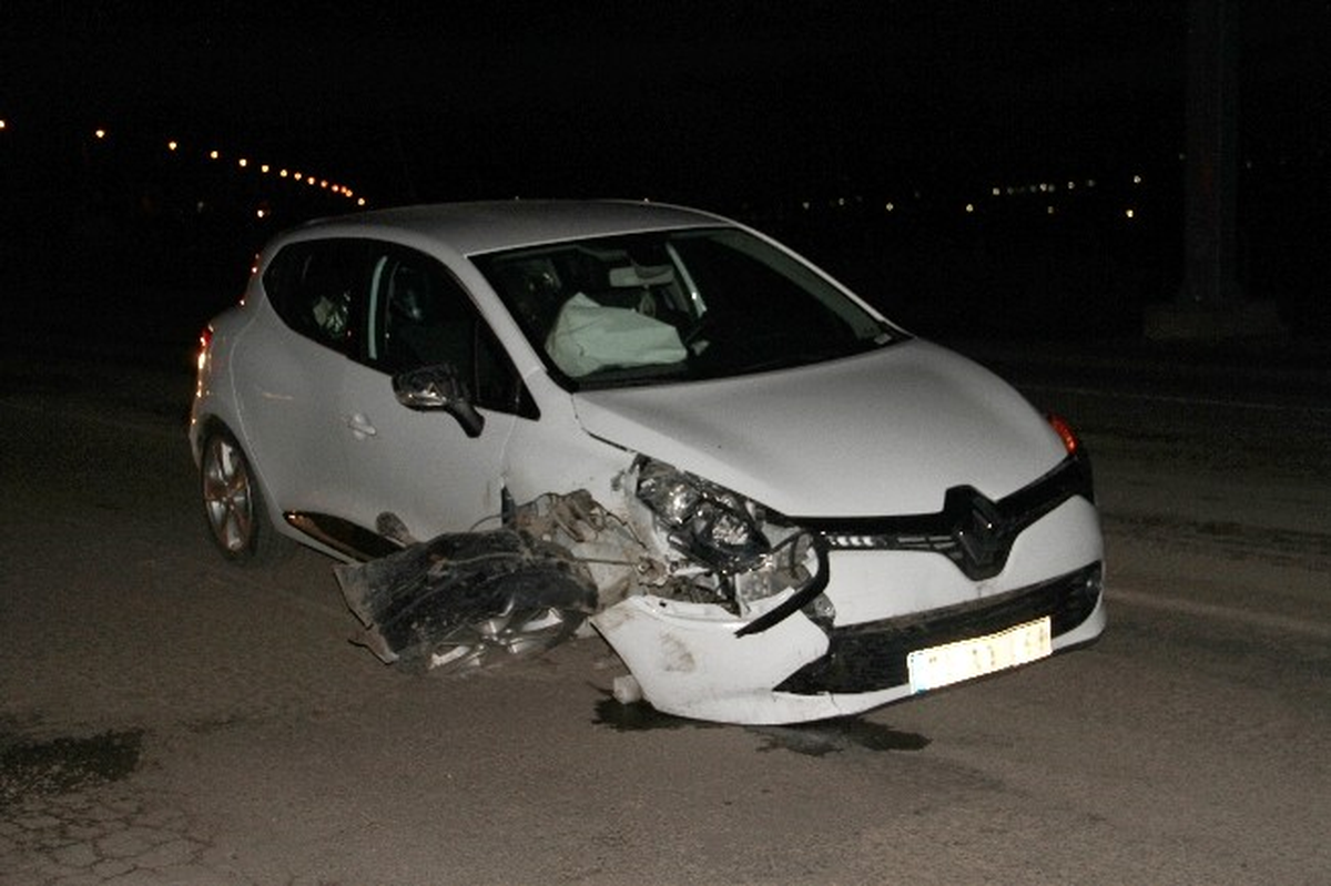 Ardahan\'da Trafik Kazası Hasara Yol Açtı