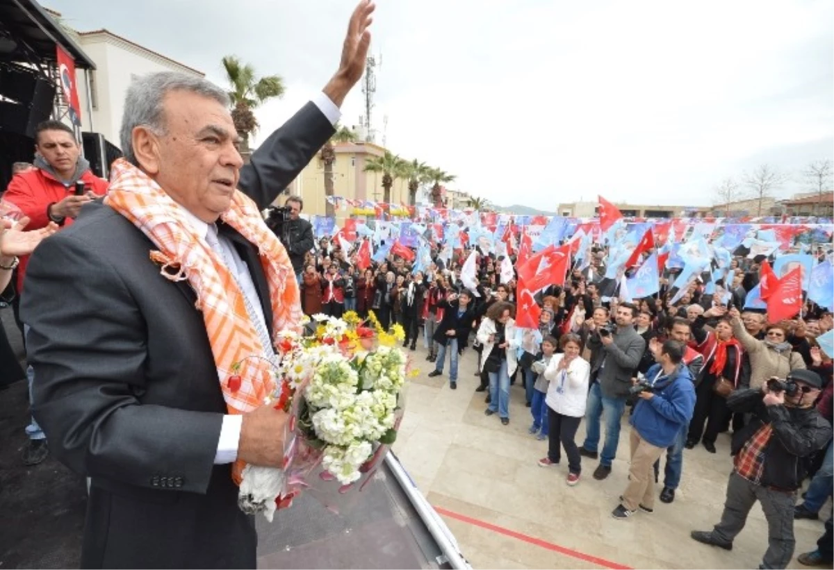 Aziz Kocaoğlu, Urla Seçim Bürosu Açılışına Katıldı
