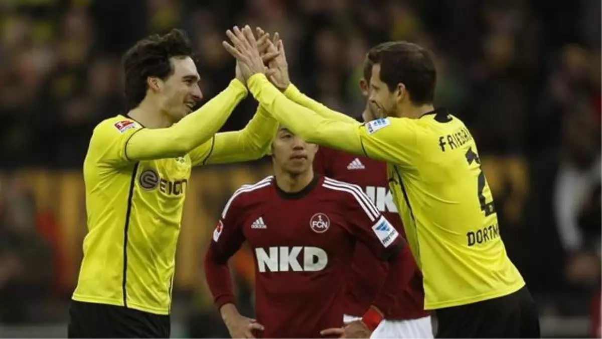 Borussia Dortmund - Nürnberg 3-0 / Dortmund İkinci Yarıda Üçledi