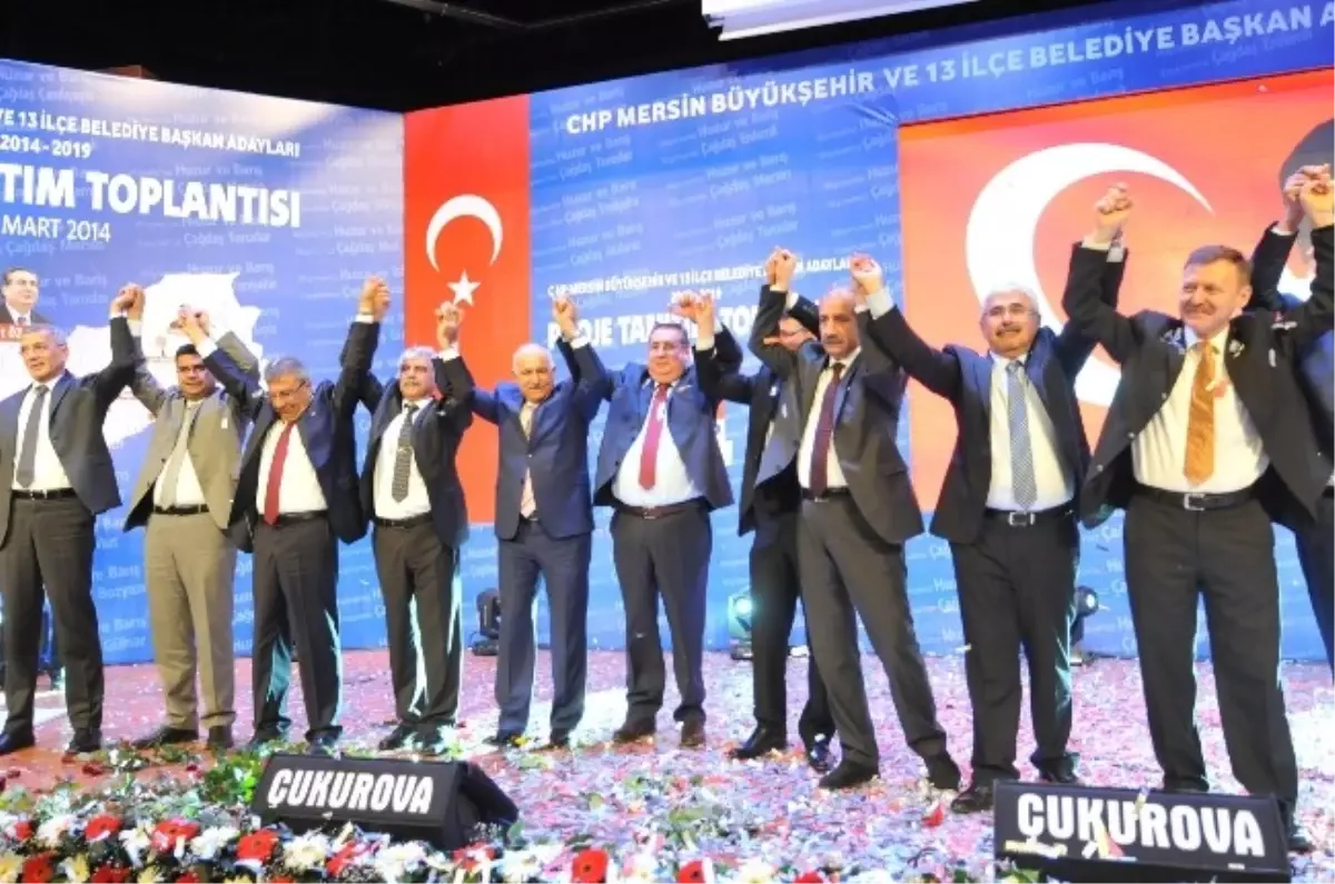 CHP\'nin Mersin Adayları Projelerini Anlattı