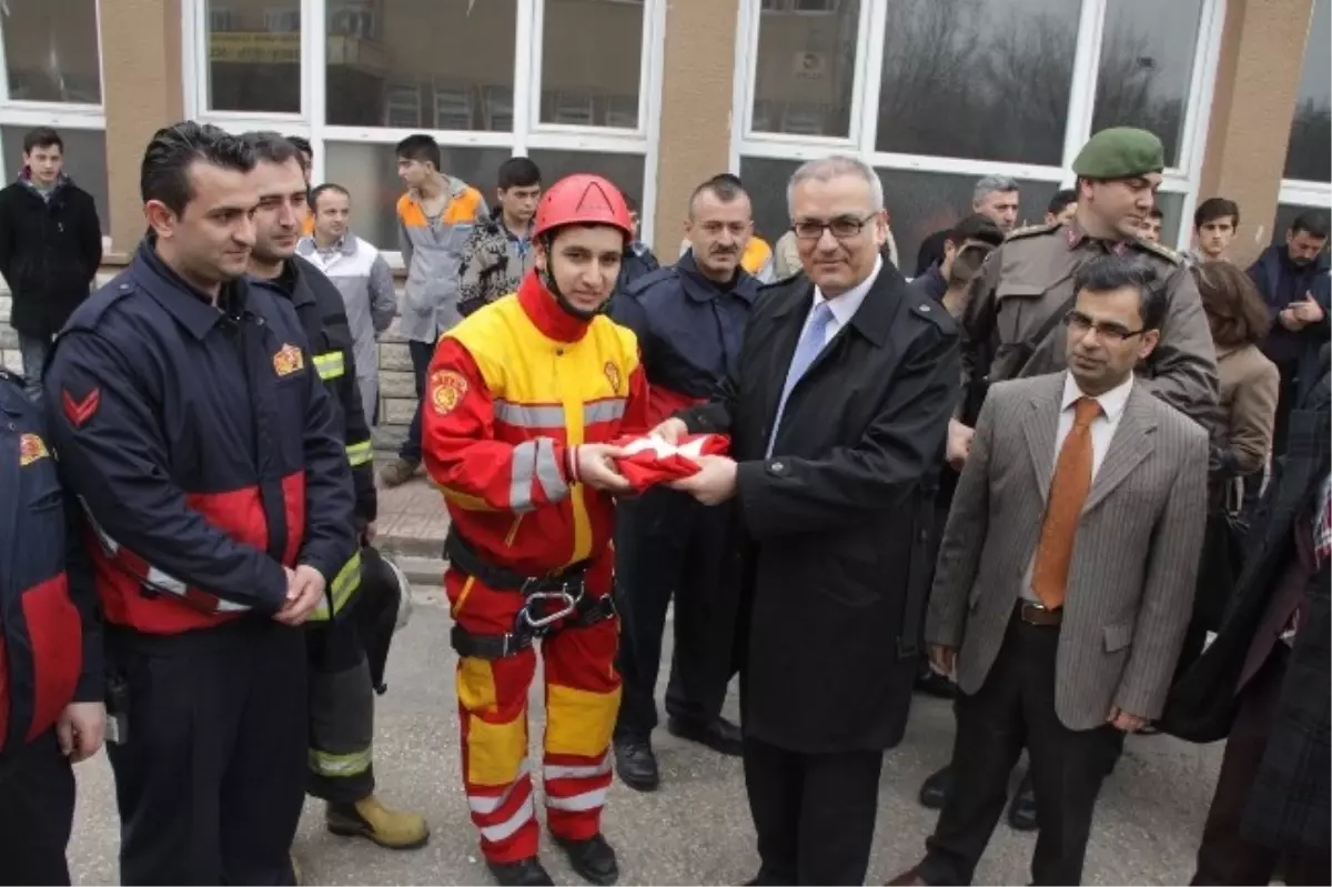 Dörtçelik Eml Bahçesinde Nefes Kesen Tatbikat