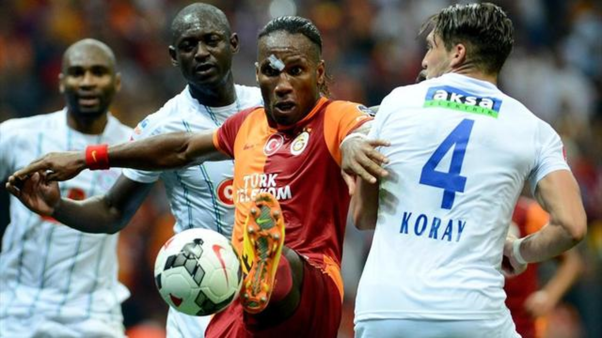 Galatasaray ile Çaykur Rizespor 28. Randevuda