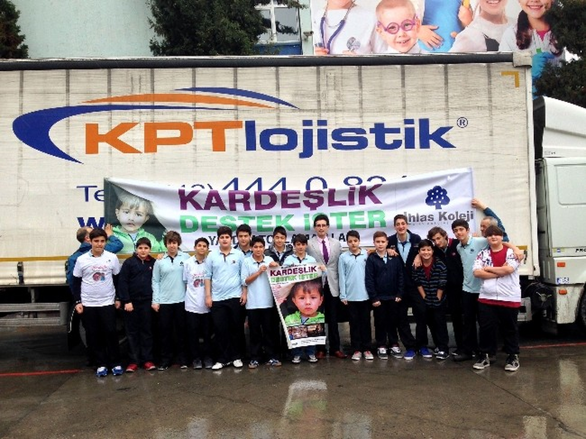 İhlas Koleji 'Kardeşlik Destek İster' Dedi