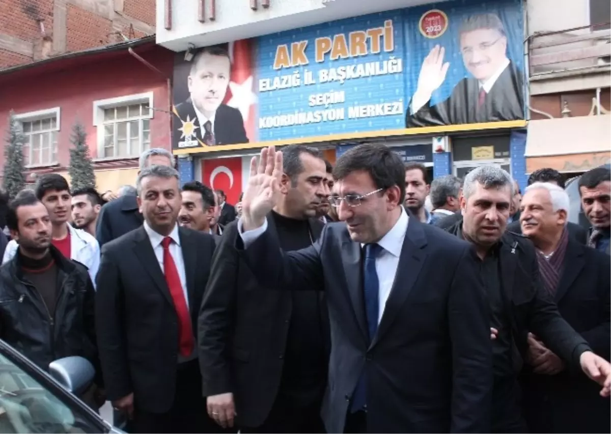 Kalkınma Bakanı Cevdet Yılmaz Elazığ\'da