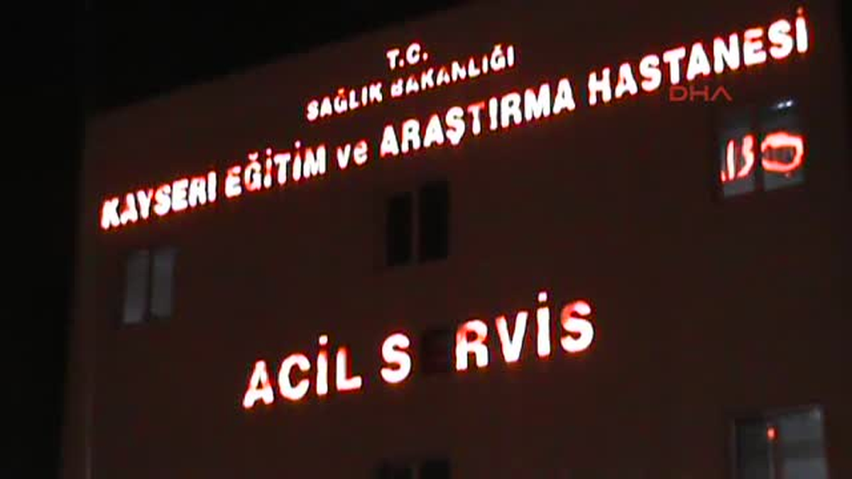 Kayseri\'de Motosiklet Kazası 2 Yaralı