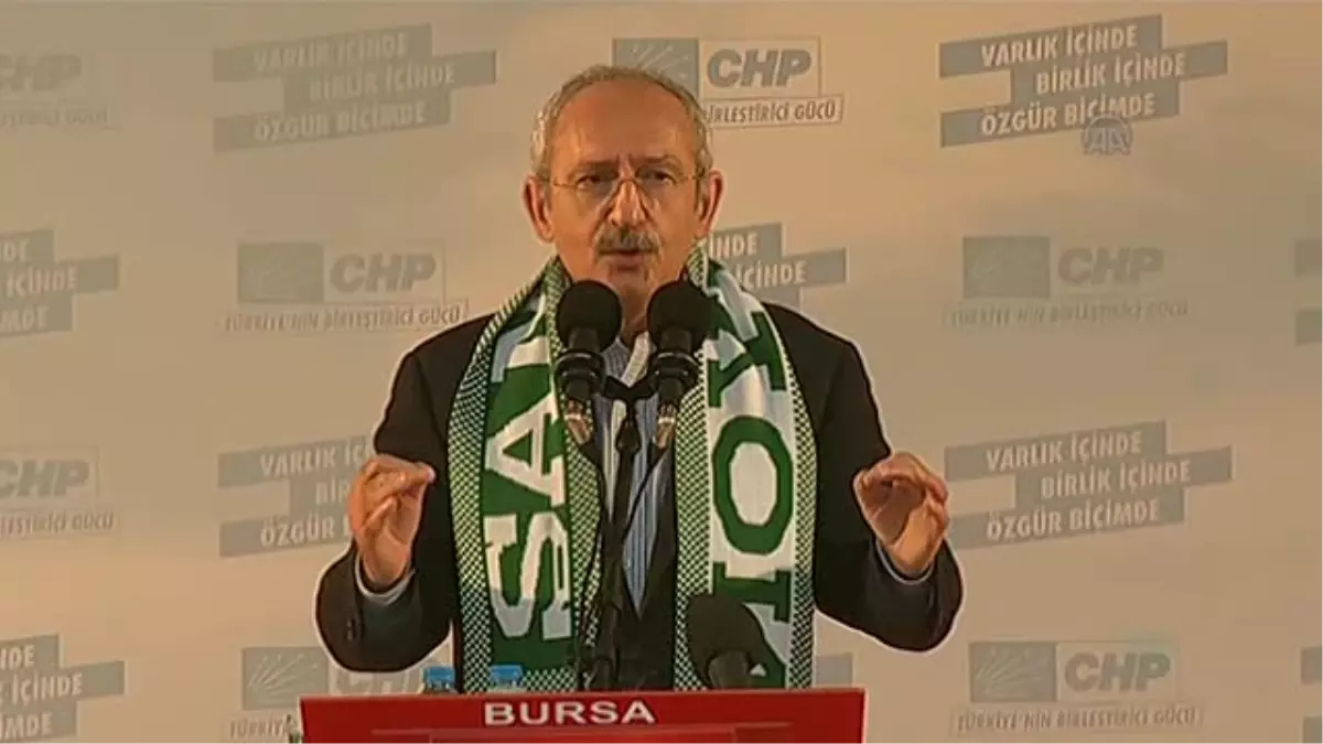 Kılıçdaroğlu: Halka Hizmet, Hakk\'a Hizmettir