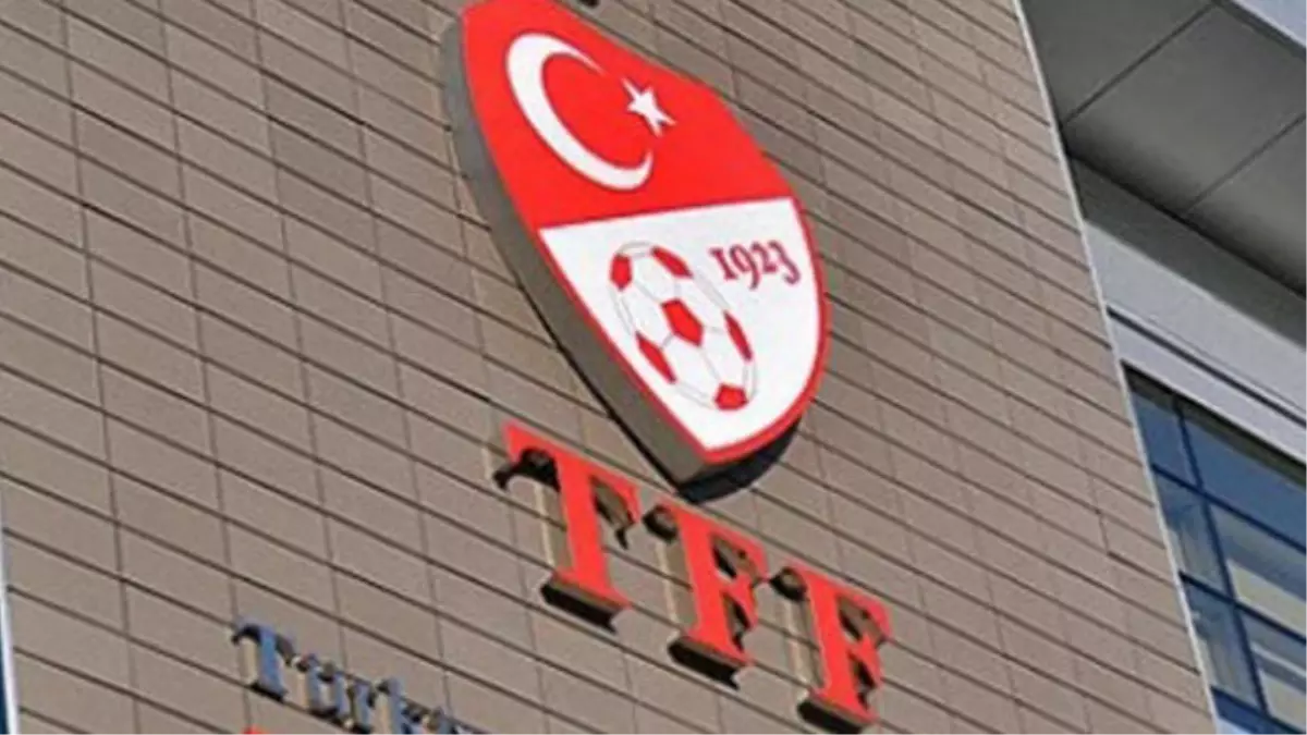 Tff\'den Ceza Açıklaması