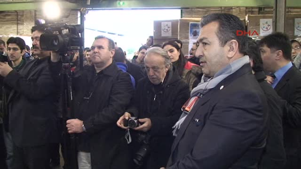 Belçika\'dan Yardım Tırları Uğurlandı
