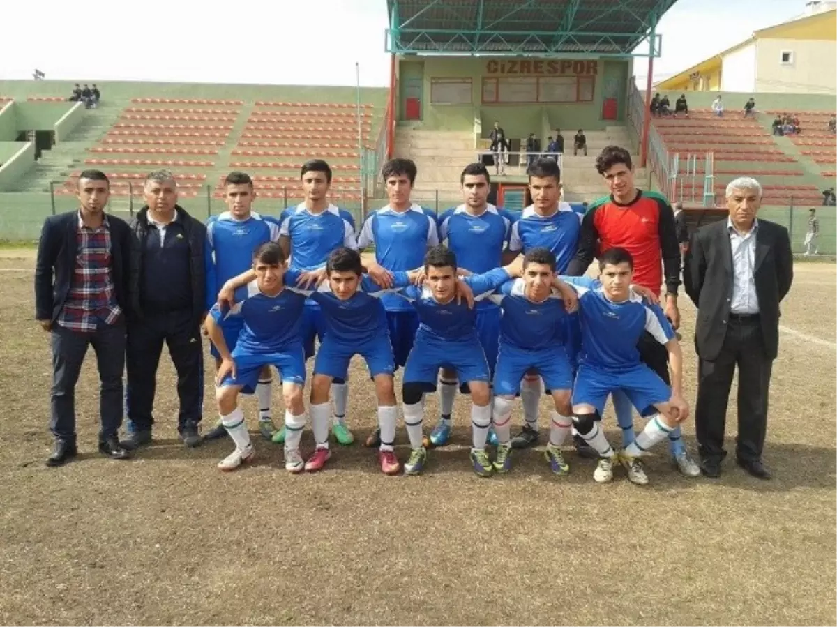 Cizre Diclespor U-17 Futbol Liginde Şırnak Şampiyonu Oldu