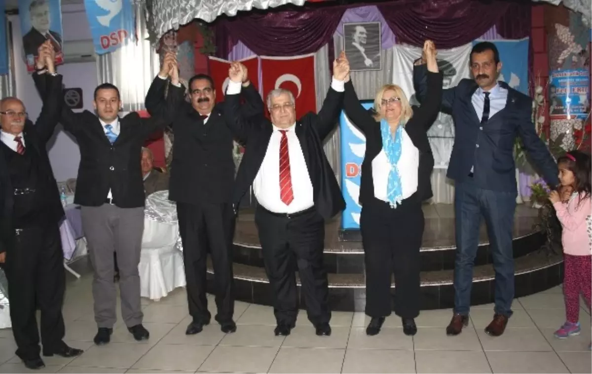 DSP Genel Başkanı Türker Mersin\'de