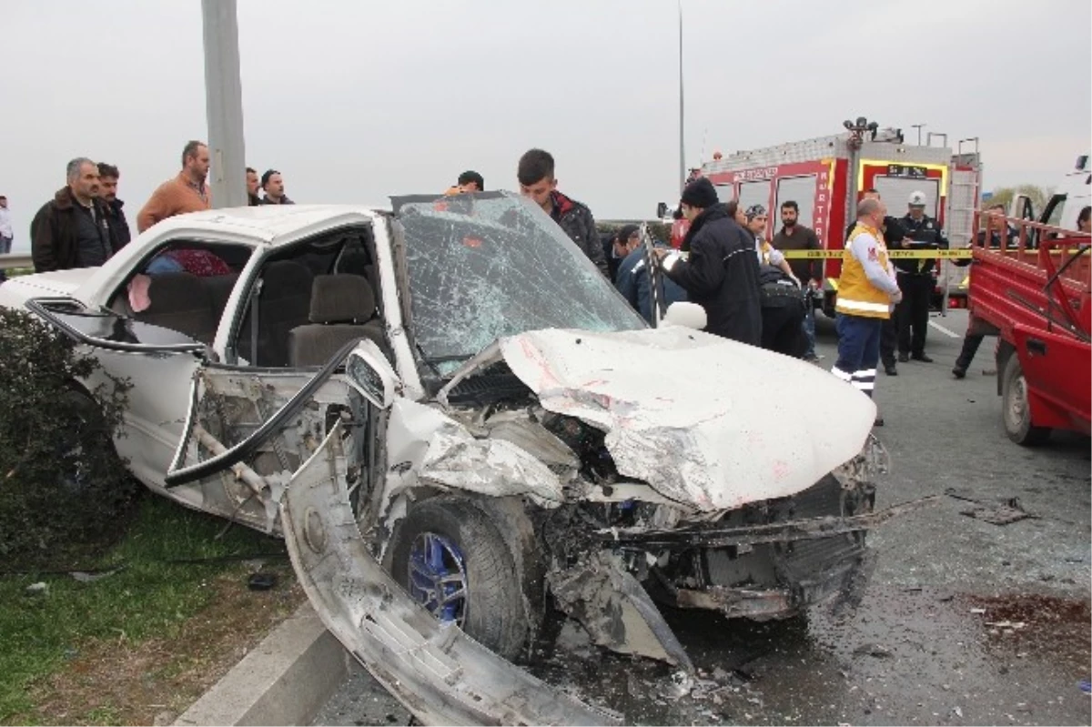 Rize\'de Trafik Kazası: 6 Yaralı