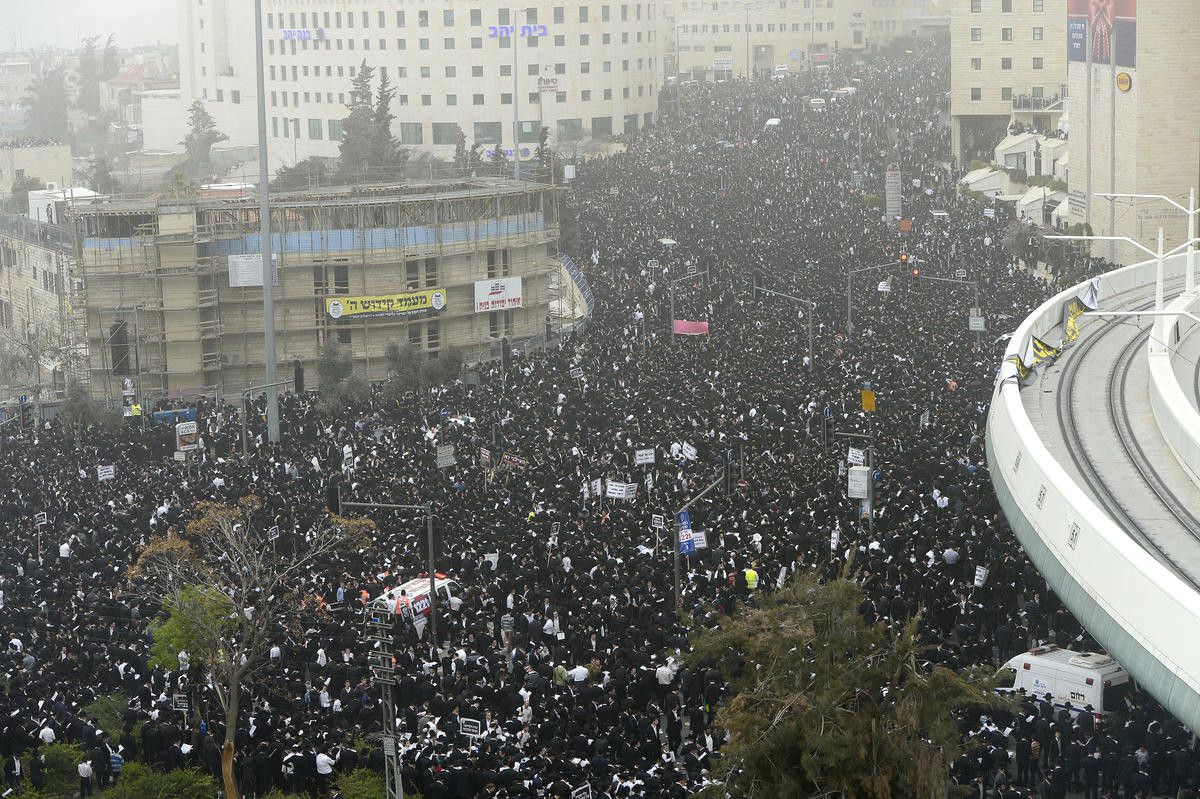 Ultra Ortodoks Yahudiler\'den "Askerlik" Protestosu