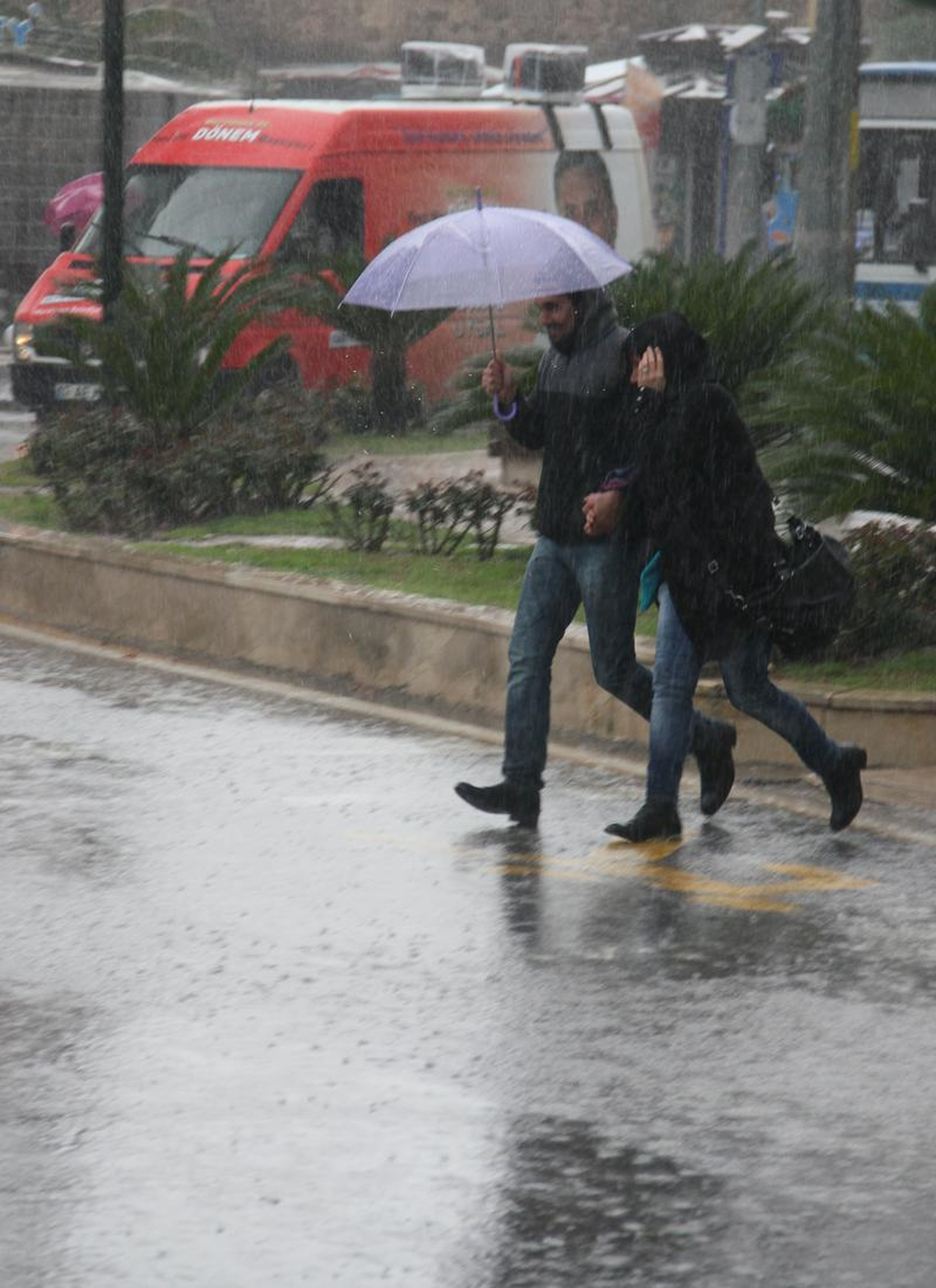 Antalya\'da Yağış