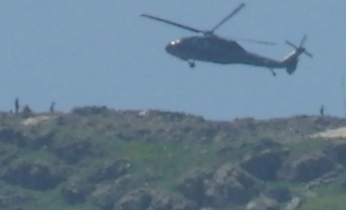 İmdat" Bebek, Askeri Helikopterle Hastaneye Ulaştırıldı
