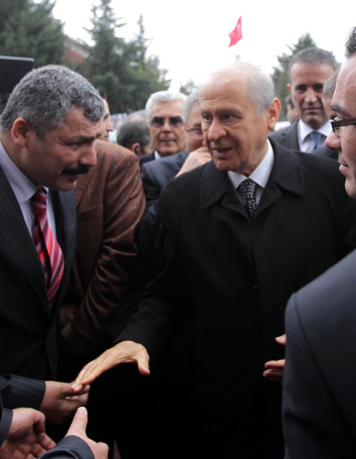 MHP Genel Başkanı Bahçeli İzmir\'de