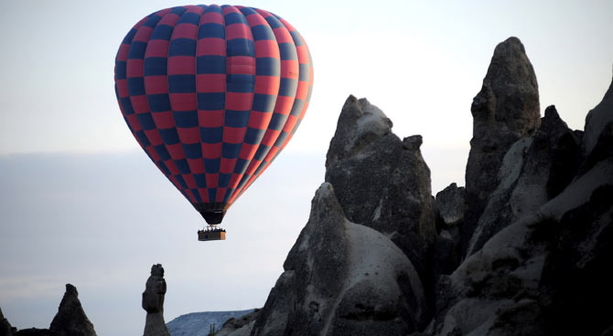 Balon İzlemeye Geliyorlar