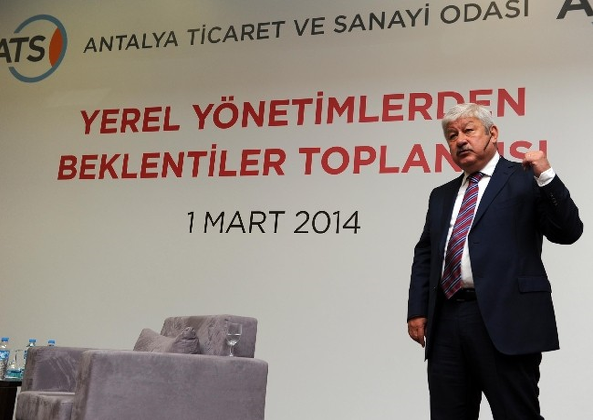 Başkan Akaydın İş Adamlarına Projelerini Anlattı